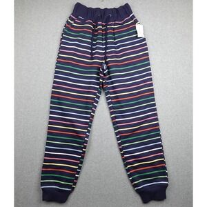 Charter Club Jogger Pants Mens Small Multi Striped Lounge With Pockets